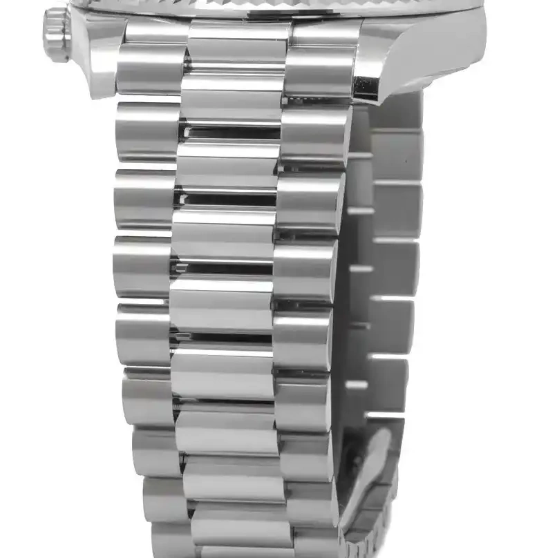 Prestigious Jewelrys White Day-Date Gold Rolex 228239 0624